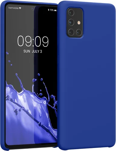 Vista 286 de kwmobile Funda Compatible con Samsung Galaxy A14 5G - Funda de teléfono de TPU y silicona con acabado suave - Verde Lima