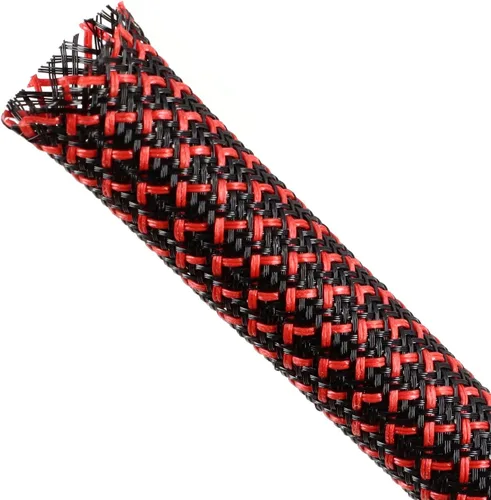 Vista 10 de Funda de cable trenzada, funda de cable trenzada expandible de PET, gestión de cables de malla flexible para audio, video y otros dispositivos