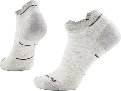 Vista 18 de Smartwool Calcetines tobilleros bajos Run Zero Cushion para mujer Azul (Serene blue)