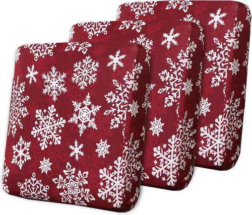 Vista 97 de H.VERSAILTEX Funda de cojín elástica de terciopelo para sofá, funda de cojín de felpa para cojines de silla, protector de muebles, cojín de asiento