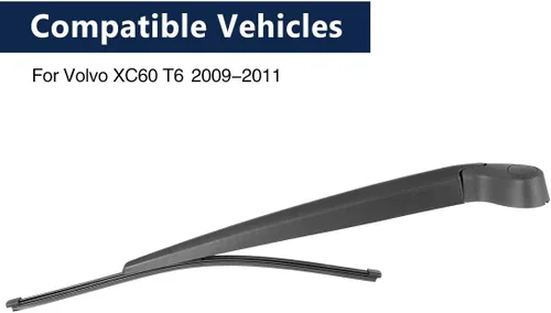 Vista 3 de X AUTOHAUX Juego de brazo de limpiaparabrisas trasero para Volvo XC60 T6 2009-2011