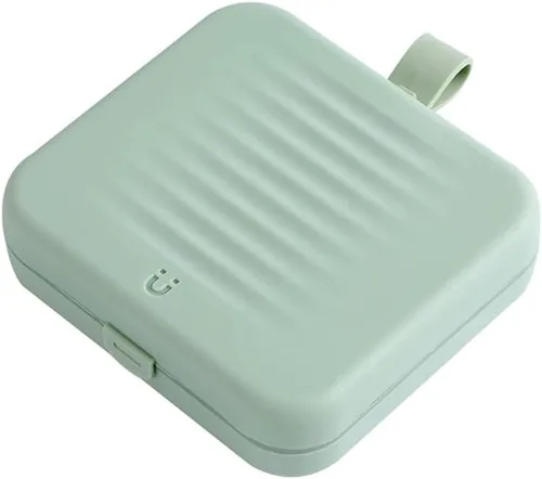 Vista 8 de Kit de costura pequeño de viaje, Mini kits de costura con caja de almacenamiento, regalos para adultos, principiantes, fácil de bordar con hilo