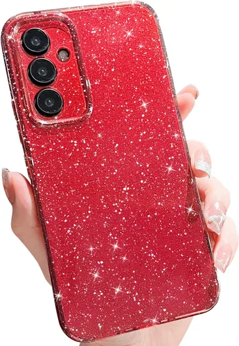Vista 113 de MINSCOSE Funda compatible con Samsung Galaxy A14 5G, bonita funda delgada con purpurina fina, a prueba de golpes, de TPU para mujeres y niñas