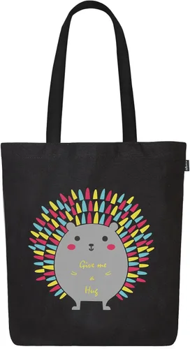 Vista 23 de Ecoright - Bolsa de mano para mujer con cremallera, bolsa de mano pequeña, bolsa de lona, bolsa de algodón reutilizable para playa, comestibles