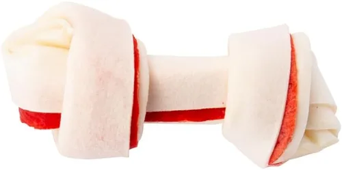 Vista 5 de Dingo 95014 Mini Bones, cuero crudo para perros pequeños, de juguete, rojo, 14
