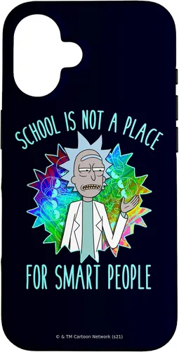 Vista 32 de Rick and Morty Funda escolar para iPhone 17