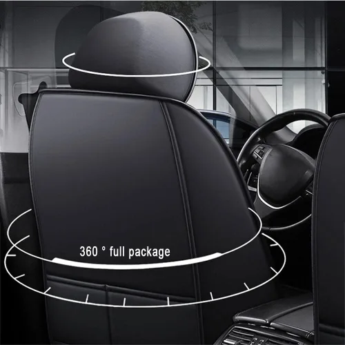 Vista 4 de Juego completo de fundas de asiento de automóvil compatibles con Honda N-Box jf2, cobertura completa, transpirable e impermeable, juego completo