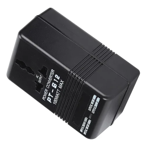 Vista 5 de Convertidor de voltaje Transformador de potencia PT S12 AC 100-120V a 220-240V 50/60Hz