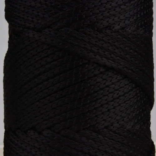 Vista 2 de Sensy - Cuerda de poliéster prémium de 0.197 in y 104 yardas, 100% polipropileno, cordón de macramé de 0.197 in, cuerda de ganchillo para bolsa