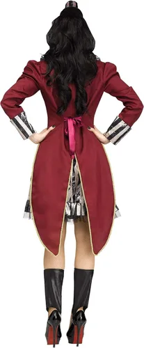 Vista 2 de Fun World Disfraz de amante de anillos Freakshow para mujer, talla XL, Rojo -, XL