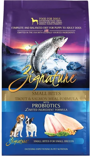 Vista 11 de Zignature Kangaroo - Alimento seco para perros con fórmula de ingredientes limitados, comida seca para perros pequeños bocados, 4 libras
