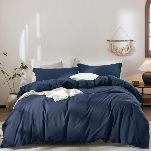 Vista 43 de CLOTHKNOW juego de edredón blanco de tamaño queen con volantes, ropa de cama de estilo granja, juegos de edredón shabby chic para todas las Volantes