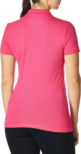 Vista 9 de Camiseta de polo Nautica para mujer de manga corta 5 botones transpirable 100 algodón