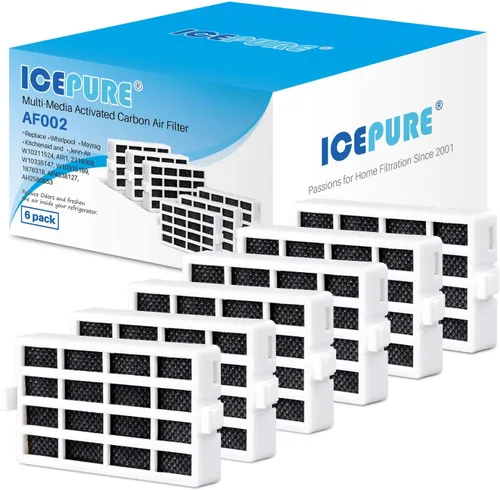 Vista 7 de ICEPURE W10311524 Reemplazo de filtro de aire de refrigerador mejorado para Whirlpool AIR1, W10311524, 2319308, W10335147, 1876318, filtro de aire