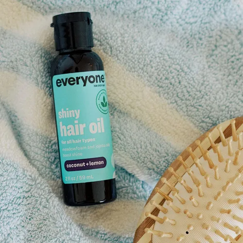 Vista 2 de Everyone - Aceite para el cabello de coco y limón, tratamiento