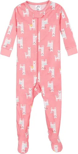 Vista 4 de Gerber Pijamas de pies para bebé, niña - 4