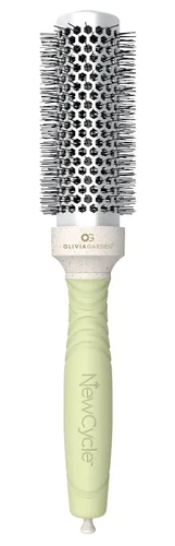 Vista 9 de Olivia Garden NewCycle Round Thermal Hair Brush (not Electrical) with Ceramic Barrel, Ionic Technology and Made from 100% Recycled