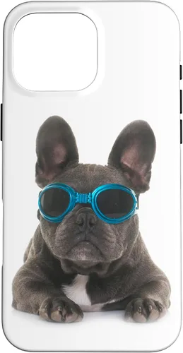 Vista 19 de Funda divertida para iPhone 17 con diseño de perro francés Bulldog Francés