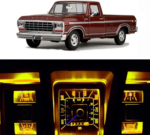 Vista 10 de WLJH - Focos LED superbrillantes azules para panel de instrumentos, velocímetro, tacómetro, lámpara indicadora, kit completo de luces LED