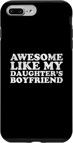 Vista 12 de Awesome Like My Two Daughters Boyfriend Funny Mom Dad Parent Case for iPhone 16