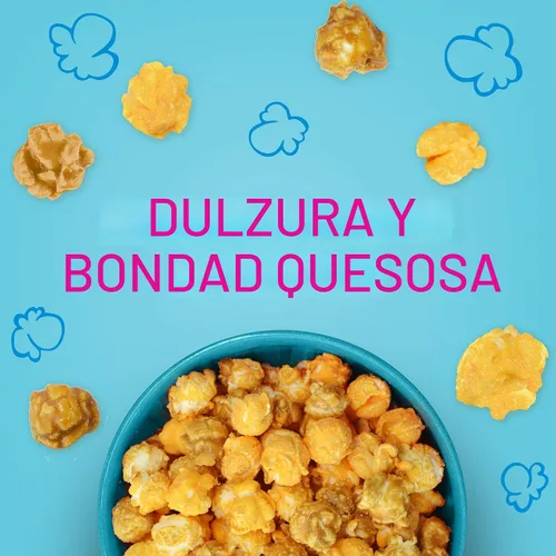 Vista 3 de Angie's BOOMCHICKAPOP - Palomitas de maíz con mezcla de caramelo y cheddar, 6 onzas