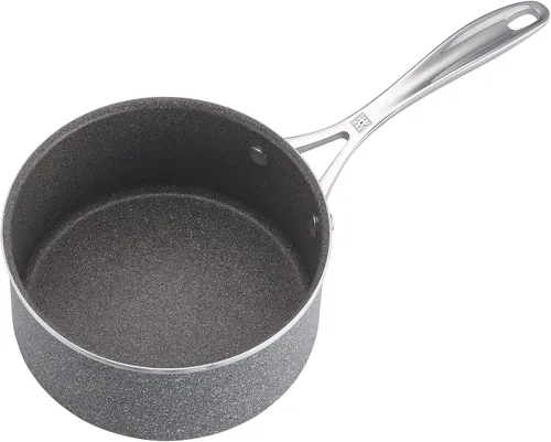Vista 2 de ZWILLING Vitale - Sartén antiadherente de 1 cuarto de galón con tapa, utensilios de cocina de aluminio, sartén para cocinar todos los días
