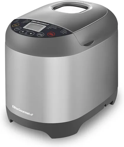 Vista 10 de Elite Gourmet - Máquina para hacer pan programable, 2 libras, 3 tamaños, 19 preajustes, menta Cuenta con ajustes preestablecidos sin gluten, masa