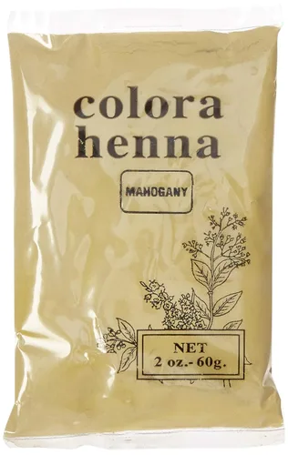 Vista 3 de Polvo de Henna por Colora, 72 unidades, Mahogany