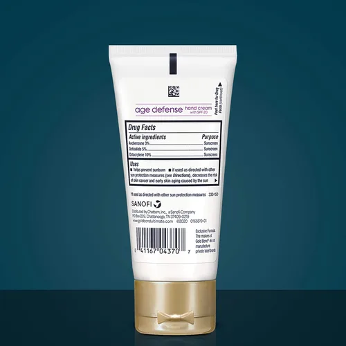 Vista 7 de Gold Bond Ultimate Age Defense Crema de Manos 3 oz, con protector solar SPF 20 de amplio espectro