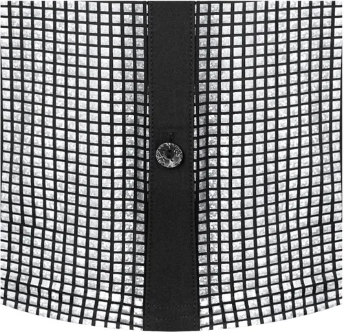Vista 5 de WULFUL Camisa de discoteca para niños y niños, camisas con botones y lentejuelas, disfraz de fiesta de los años 70