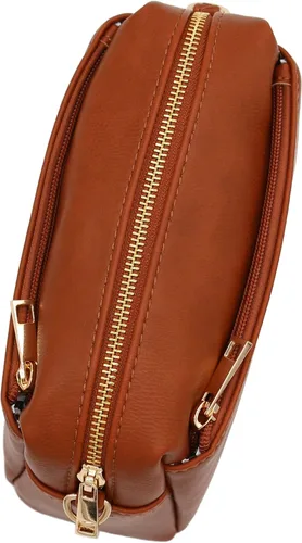 Vista 4 de FashionPuzzle Triple Zip Small Crossbody Bag