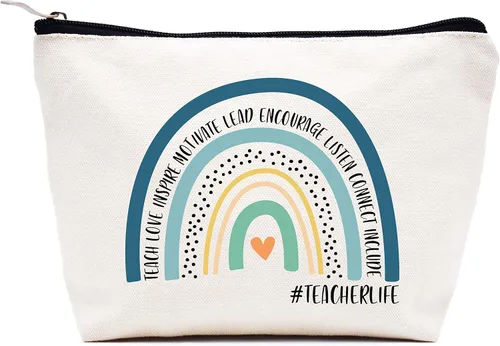 Vista 19 de LIBIHUA Bolsa de maquillaje Bolsa de cosméticos Bolsa de viaje, Enfermera estaré ahí para ti, 331-enfermera estaré ahí para ti