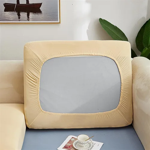 Vista 20 de Fundas de cojín elásticas para cojines de sofá, fundas de asiento de caravana, protector de sofá de dos asientos, de elastano, protector de muebles