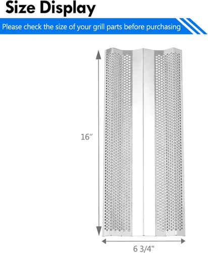 Vista 2 de Piezas de repuesto para parrilla de gas Blaze, placas de calor tradicionales de 3/4/5 quemadores BLZ-4-Cart BLZ-5-Cart Blaze 25 32 40 pulgadas LP NG