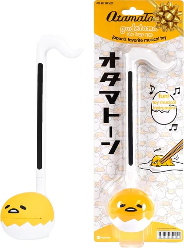 Vista 8 de Otamatone Sanrio Edición Especial (Set de 2 piezas - Aggretsuko furioso + Gudetama) - Divertido instrumento sintetizador musical electrónico