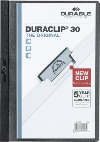 Vista 15 de Durable DURACLIP 30 - Carpeta con clip de PVC, tamaño A4, surtido
