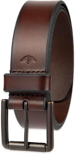 Vista 13 de Dockers Cinturón casual de cuero para hombre, estilo diario (tamaño regular y grande y alto)