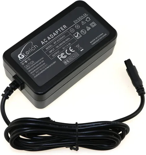 Vista 8 de Glorich EP-5B Acoplador DC EN-EL15 EN-EL15a Batería ficticia EH-5 Adaptador de fuente de alimentación de CA Conector de alimentación para Nikon 1 V1