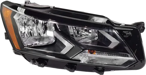 Vista 16 de Garage-Pro Faro lateral del conductor para Volkswagen Passat 1998-2001 halógeno sin bombilla(s) 1998-2001 Estilo Reemplaza# 3B0941017Q