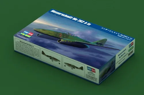 Vista 2 de Hobby Boss Messerschmitt Me 262A-1A Kit de construcción de modelo de avión