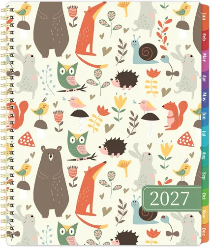Vista 11 de Planner 2026-2027 - Weekly & Monthly Planner, Academic Planner 2026-2027 BLACK-67