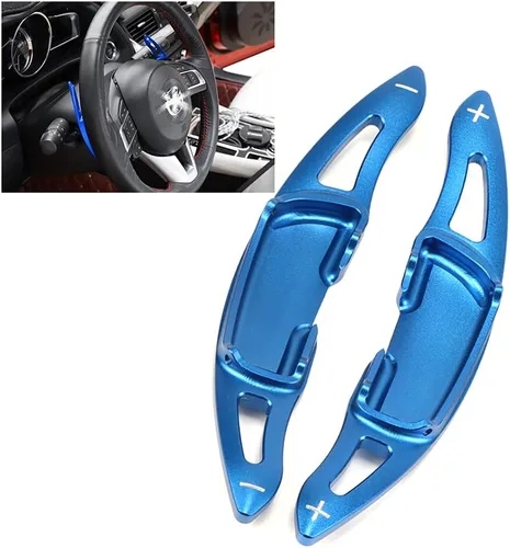 Vista 9 de Cubiertas de extensión de palanca de cambios de palas de repuesto para volante de aluminio para Mazda 3 6 Axela Atenza CX9 CX3 CX5 MX5 Mazda3