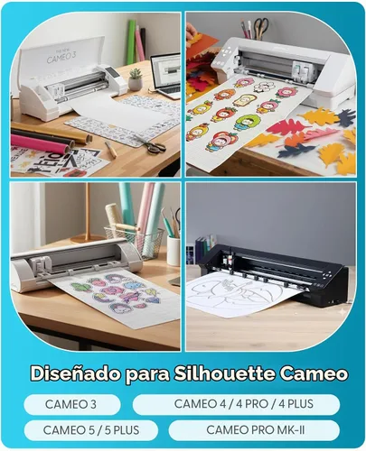 Vista 6 de Silhouette America CUT-MAT-24-3T Cameo - Alfombrilla de corte, color blanco