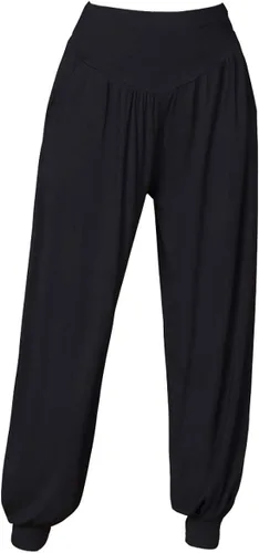 Vista 6 de Pantalones de algodón para mujer, elásticos, suaves, para yoga, deportes