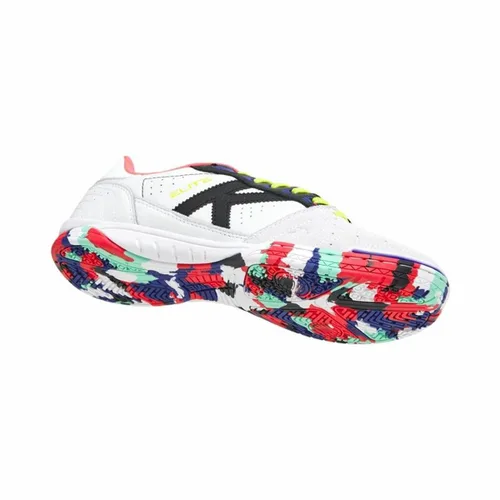 Vista 7 de Zapatillas de Fútbol Sala para Adultos Kelme Elite Blanco Negro