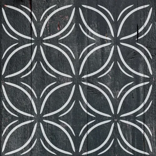 Vista 14 de 2 plantillas de pintura de azulejos de 12 x 12 pulgadas para paredes y suelos, reutilizables, plantillas para pintura, plantillas para decoración