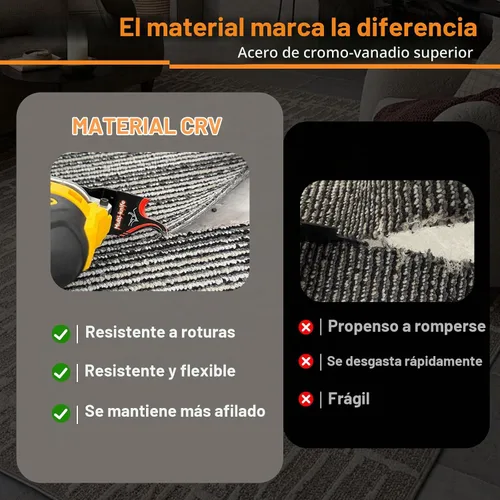 Vista 6 de AIFICUT 10 piezas de hoja de cuchillo de gancho para herramienta multifunción oscilante para tejas de alfombra, materiales blandos, accesorio