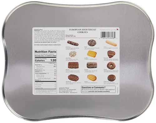 Vista 3 de Member's Mark Producto europeo de galleta de chocolate de Alemania Peso neto (49.4 onzas)