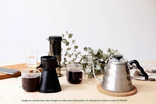 Vista 7 de 1 paquete – Soporte doble estándar para gotero de café compatible con Aeropress® – Cafeteras pequeñas (no para versión XL)