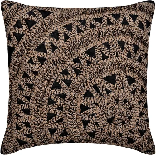 Vista 39 de The HomeCentric Funda de cojín para silla, funda de almohada texturizada, 12 x 12 pulgadas (11.8 x 11.8 in), funda de almohada de piel sintética 11.